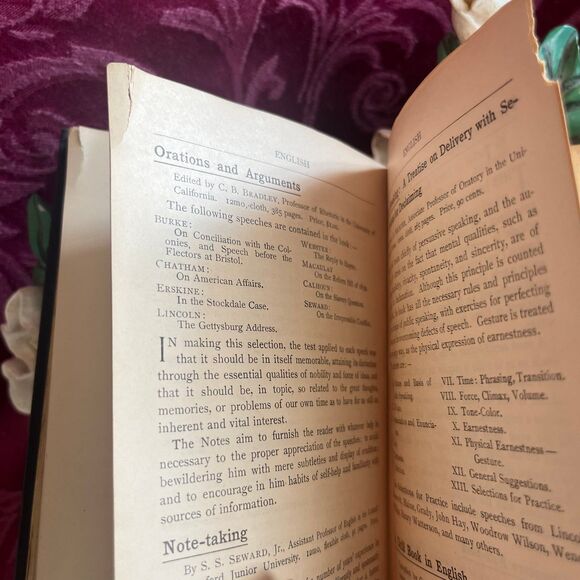 1917/19 Lot of 2 Shakespeare Antique Books, Merchant of Venice & Julius Caesar - Picture 9 of 10